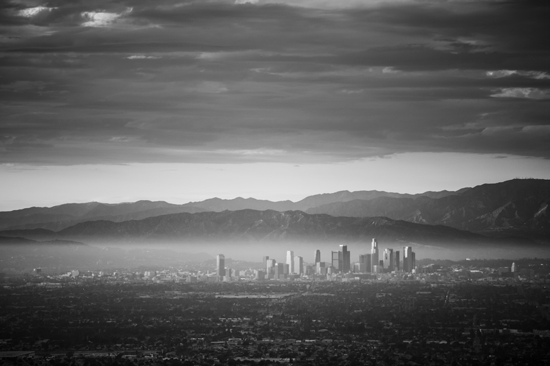 Illustration for article titled This Photog Uses A Chopper As A Studio To Show LA From A Different Angle